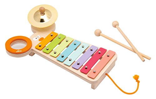 Trudi 82839 Musikinstrumente aus Holz, Mehrfarbig von Trudi