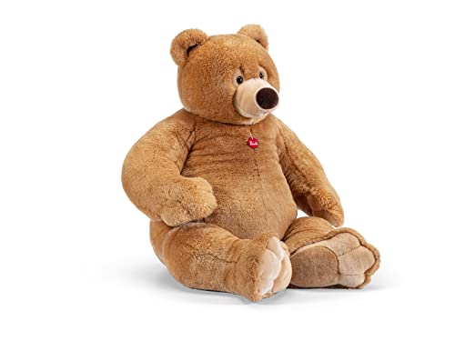 Trudi Bär Ettore Plüschtiergeschenk für Weihnachten, Geburtstag und Valentinstag. Plüschbär | 75x115x45cm Taglia Maxi Jumbo | Klassische Teddybären | Modello 25613 von Trudi