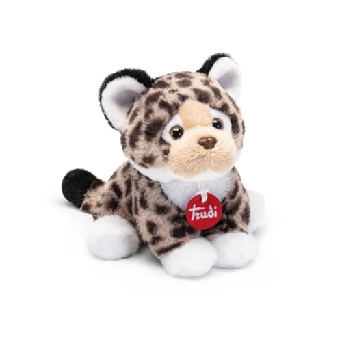 Trudi Puppy Leopard Plüschwelpen Kollektion. Geschenkidee zu Weihnachten oder Geburtstag | 16x18x16cm Größe S | Puppies Plüschtier | Modell 19296 von Trudi