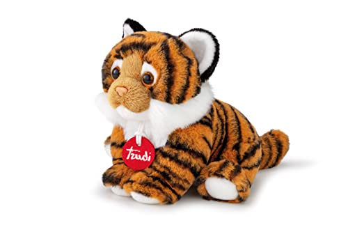 Trudi Puppy Tiger Plüschwelpen Kollektion. Geschenkidee zu Weihnachten oder Geburtstag | 18x17x17cm Größe S | Puppies Plüschtier | Modell TUDO2000 von Trudi