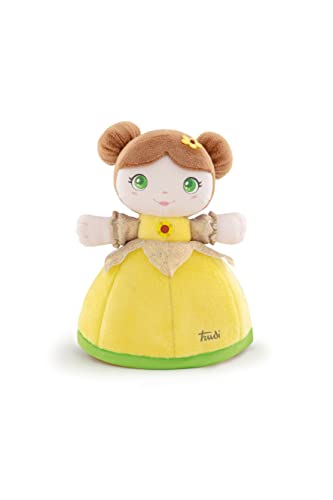 Trudi Sonnenblume Puppe Dolls Prinzessin Plüsch. Stoffpuppe. Spiel für Mädchen. Geschenkidee für Kinder. | 13x18x9cm Größe XS Dolls | Modell TUDD4000 von Trudi