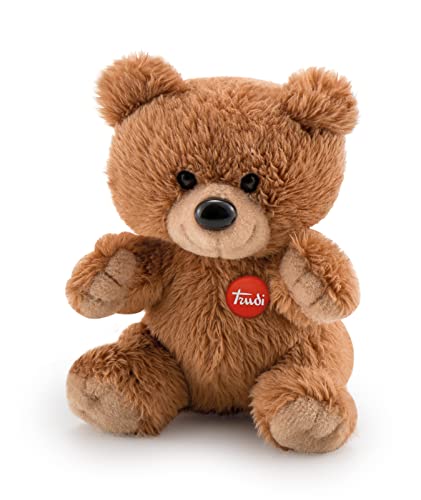 Trudi 51250 Sweet Collection Kleiner Teddy Bär ca. 8 cm, Größe XXS, Stofftier mit weichen Materialien und liebevollen Details, Plüschtier waschbar, Kuscheltier für Kinder & Babys, Braun von Trudi