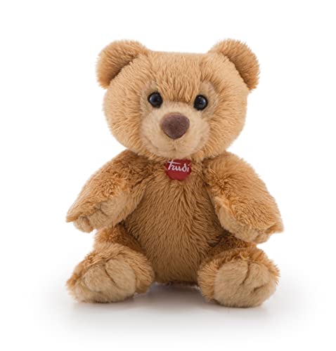 Trudi 51253 Sweet Collection Kleiner Teddy Bär ca. 10 cm, Größe XXS, Stofftier mit weichen Materialien und liebevollen Details, Plüschtier waschbar, Kuscheltier für Kinder & Babys, Braun von Trudi