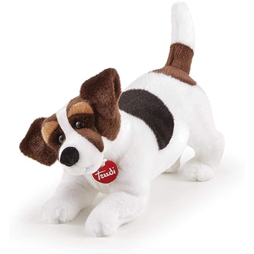 Trudi Jack Russel Jack Hund Plüschtier Spiel, Weihnachts- und Geburtstagsgeschenk | 13x23x39cm Grosse M | Klassische Plüschhunde | Modell 22926 von Trudi