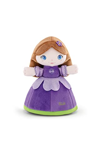 Trudi Violett Puppe Dolls Prinzessin Plüsch. Stoffpuppe. Spiel für Mädchen. Geschenkidee für Kinder. | 13x18x9cm Größe XS Dolls | Modell TUDD5000 von Trudi