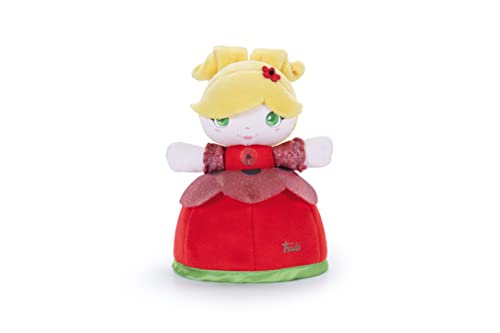 Trudi Mohnpuppe Dolls Prinzessin Plüsch. Stoffpuppe. Spiel für Mädchen. Geschenkidee für Kinder. | 13x18x9cm Größe XS Dolls | Modell TUDD6000 von Trudi