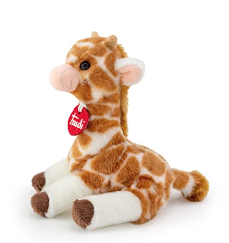 Trudi Trudino Giraffe Deluxe Plüschtier Giraffe. Geburtstagsgeschenk 13x19x13cm Größe XS | Trudini Classic Plüschtier | Modell TUDG3000 von Trudi