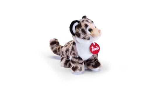 Trudi Trudino Leopard Deluxe Idealer Plüsch als Geschenk für Geburtstage, Weihnachten und andere Anlässe | 9x14x13cm Grosse XS | Trudini | Modell 52229 von Trudi