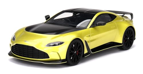 True Scale Miniatures TS0453 - Aston Martin V12 Vantage Cosmopolitan Yellow Top Speed - maßstab 1/18 - Modellauto von True Scale Miniatures