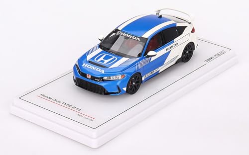 True Scale Miniatures TSM430767 - Hond. Civic Type R Blue 2023 - maßstab 1/43 - Modellauto von True Scale Miniatures