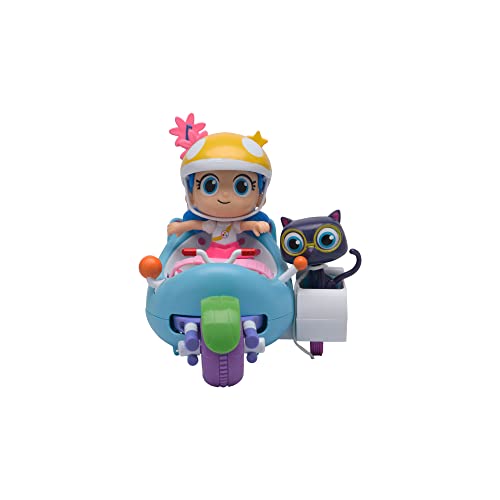 True and The Rainbow Kingdom Figuren – True's Strawberry Racer mit True und Bartleby niedlichen bunten beweglichen Figuren und Spielzeug-Rennwagen – ab 3 Jahren, Blau von True and The Rainbow Kingdom