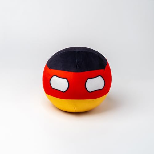 Countryball Polandball Plüschtier Kissen mit Flaggenmuster, 7,87 und 3,74 Zoll, Kindergeschenk von Truepollandball