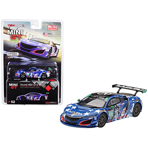 Acura NSX GT3 #86 Uncle Sam 2017 IMSA Watkins Glen Limited Edition to 3600 pieces Worldwide 1/64 Diecast Model Car by True Scale Miniatures MGT0052 von Truescale Miniatures