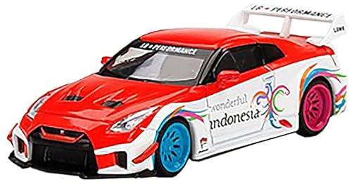 MINI GT 1/65LB-Silhouette Works GT Nissan 35GT-RR Version 1 Wonderful Indonesia (Limited to Indonesia), Fertigprodukt MGT00384-R von Truescale Miniatures