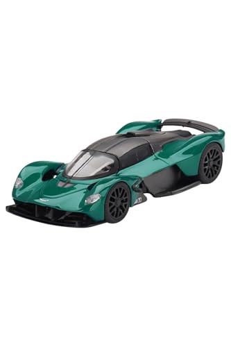 TrueScale Miniatures Mini GT 1/64 Aston Martin Valkyrie Aston Martin Racing Green Left Handle Fertigprodukt von Truescale Miniatures