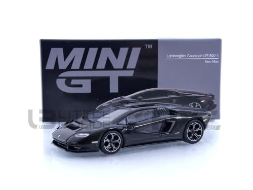 Truescale Miniatures Mini GT Countach LPI 800-4 Nero Maia (LHD) MGT00607-L von Truescale Miniatures