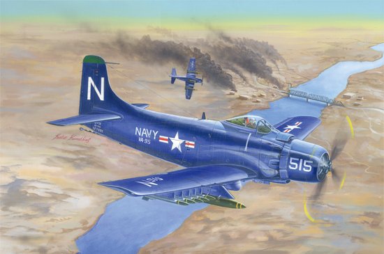 A-1D AD-4 Skyraider von Trumpeter