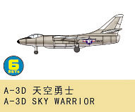 A-3D Sky Warrior 6 st. von Trumpeter