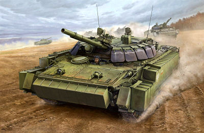 BMP-3 w/ERA tiles von Trumpeter