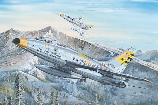 F-100F Super Sabre von Trumpeter