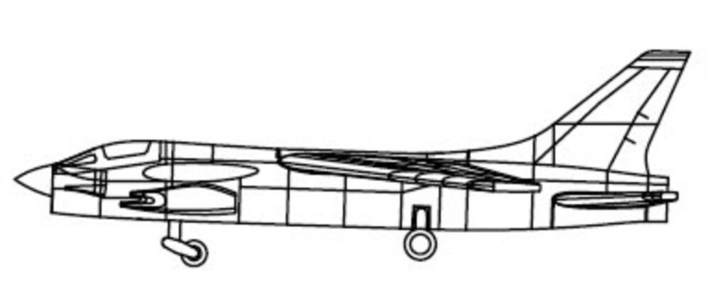 F-8 Crusader F-8 Crusader von Trumpeter