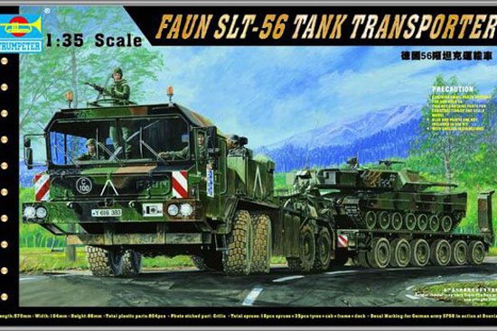 Faun Elefant SLT-56 Panzer-Transporter von Trumpeter