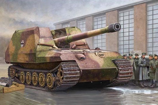 German Geschützwagen Tiger von Trumpeter