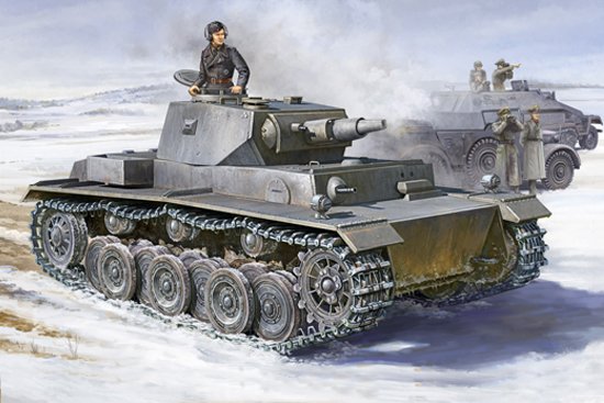 German VK 3001 (H) PzKpfw VI (Ausf. A) von Trumpeter