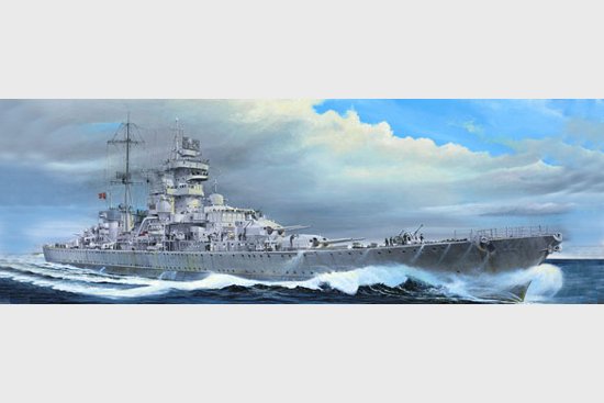 German cruiser Prinz Eugen 1945 von Trumpeter