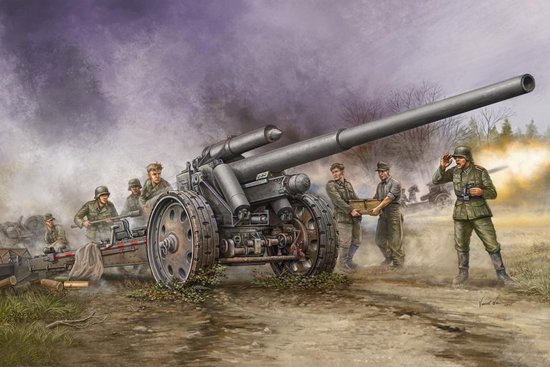 German s.10cm K.18 Cannon von Trumpeter