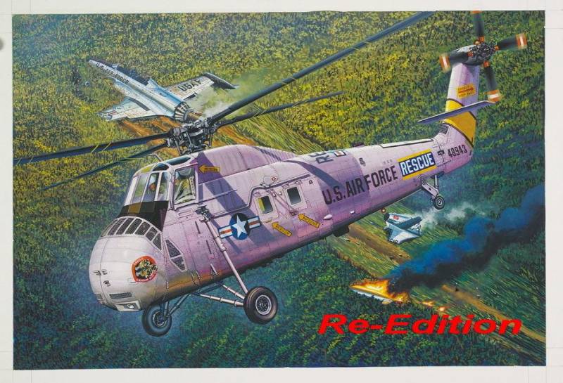 HH-34J USAF Combat Rescue - Re-Edition von Trumpeter