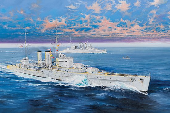 HMS Exeter von Trumpeter