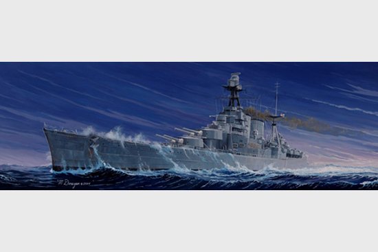 HMS Hood von Trumpeter