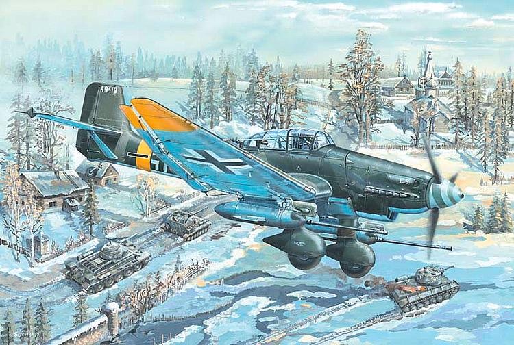 Junkers Ju-87 G-2 Stuka von Trumpeter