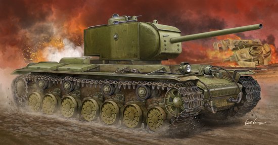 KV-220 Russian Tiger Super Heavy Tank von Trumpeter