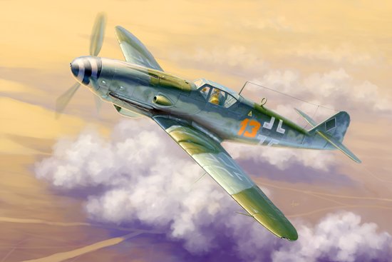 Messerschmitt Me Bf 109 K-4 von Trumpeter