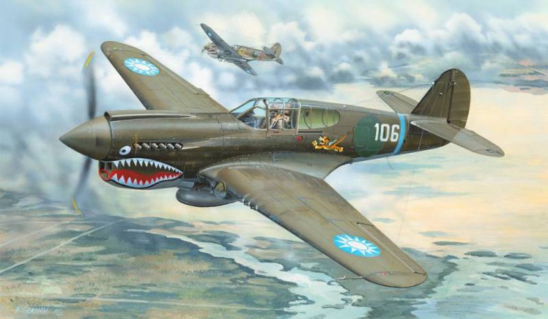 P-40E War Hawk von Trumpeter