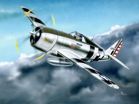 P-47D Razorback Fighter von Trumpeter