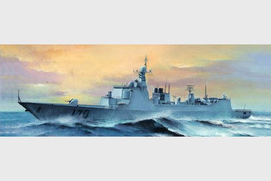 PLA Navy Type 052C DDG-170 LanZhou von Trumpeter