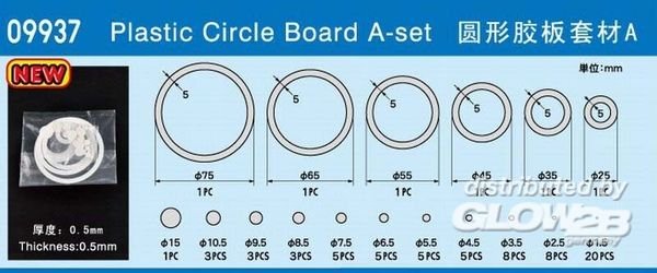 Plastic Circle Board A-set von Trumpeter