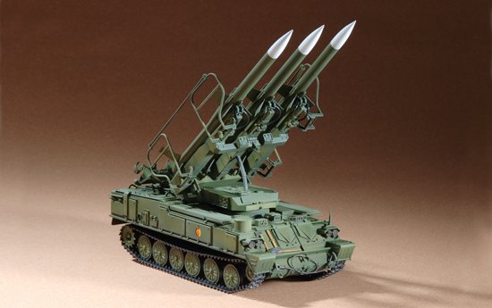 Russian SAM-6 antiaircraft missile von Trumpeter