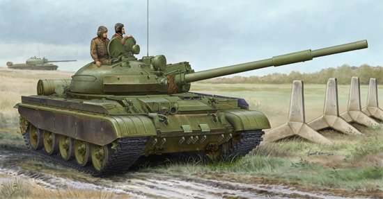 Russian T-62 BDD Mod.1984 (Mod.1962modif modification) von Trumpeter