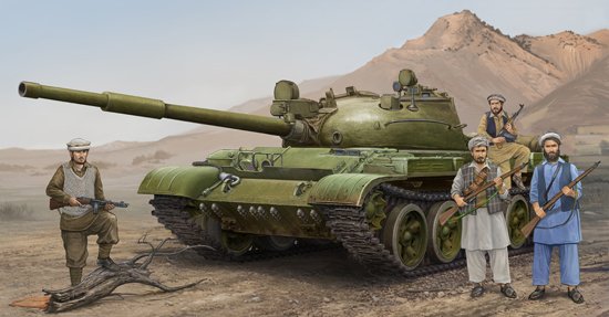 Russian T-62 Mod.1975 (Mod.1962+KTD2) von Trumpeter