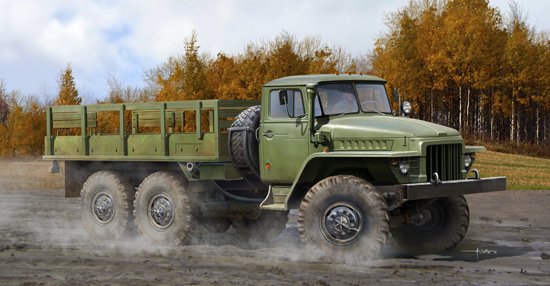 Russian URAL-375D von Trumpeter