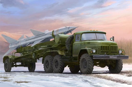 Russian Zil-131V towed PR-11 SA-2 Guideline von Trumpeter