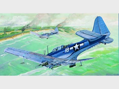 SBD-5/A-24B Dauntless US Navy von Trumpeter