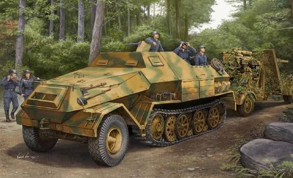 Sd.Kfz.8 gepanzert 12t von Trumpeter