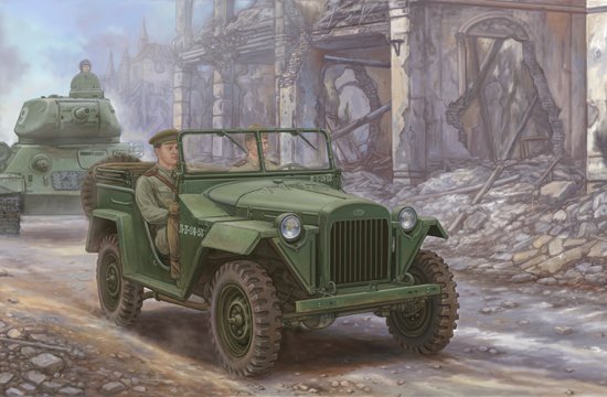 Soviet GAZ-67B Military Vehicles von Trumpeter