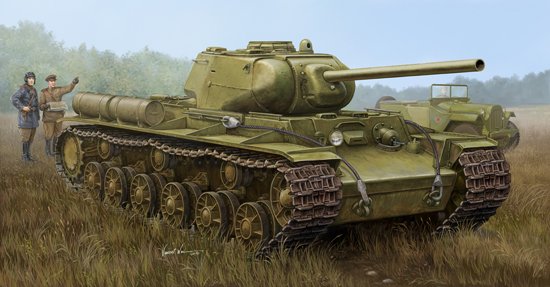 Soviet KV-1S/85 Heavy Tank von Trumpeter