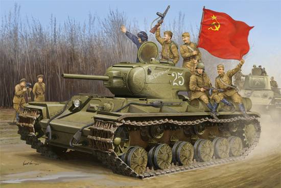 Soviet KV-1S Heavy Tank von Trumpeter